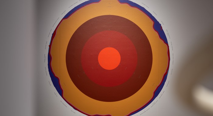 Konstverket Cross section map Corpus Cosmos.