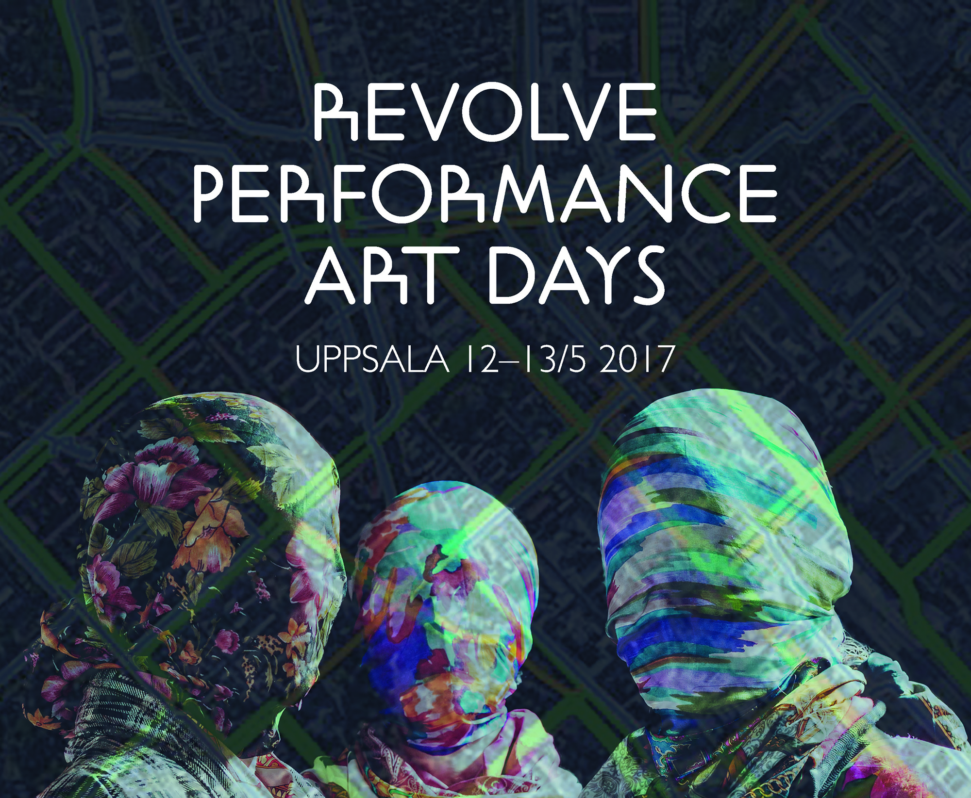 affisch Revolve Performance Art Days